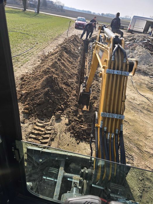 Usługi koparką i minikoparką prace ziemne