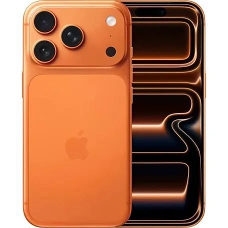 Troca Iphone 17 Pro 256 laranja por Silver ( branco)