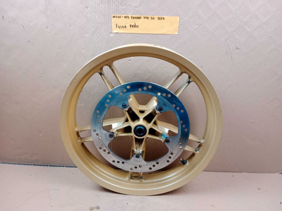 Yamaha TZR 50 Złota Felga Przód Przednia + Tarcza Hamulcowa 03-16