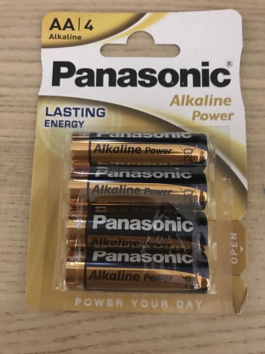 Pacote de 48 pilhas alcalinas AA novo e selado