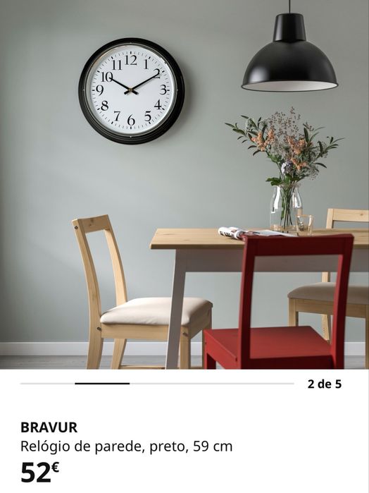 Relógio  parede Ikea