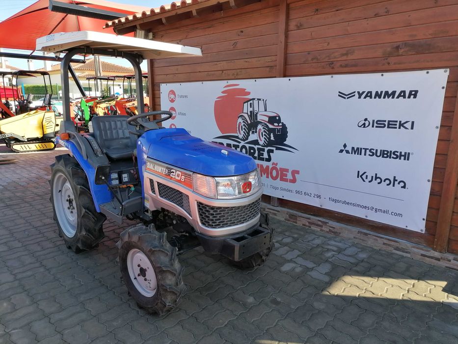 ISEKI SIAL HUNTER 20S, 4x4 27 cv com capota