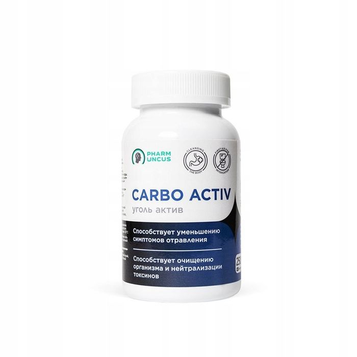 Węgiel Activ 500 mg 250 tab oczyszczanie