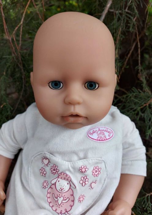 Кукла zapf creation baby annabell (анабель) с мимикой лица Винтаж пупс