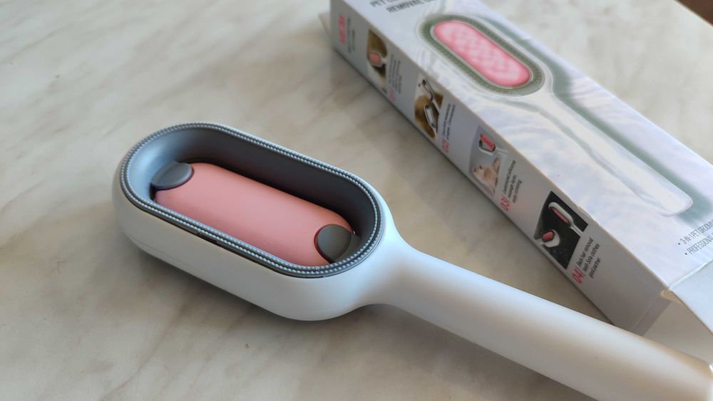 Щітка від шерсті тварин, для меблів 2в1