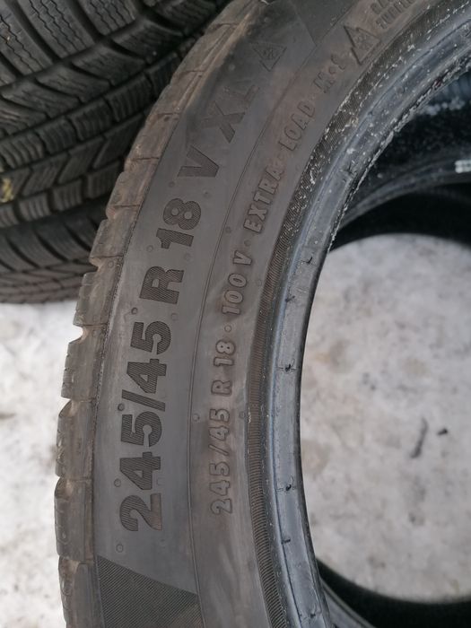 245/45/18 Continental 2024 rok zimowe
