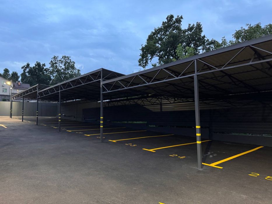 Оренда паркомісця з відеонаглядом та навісом