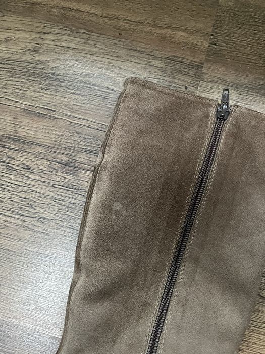 Buty ze skóry kozaki unisa