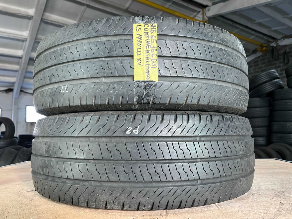 LS1470 Літні шини 215/65r16c Continental VanContact Eco пара резина