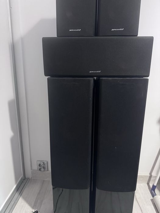 Kono domoweYamaha RX-V379 +kolumnyPure Acoustics nova6s+yamahaNS-SW100