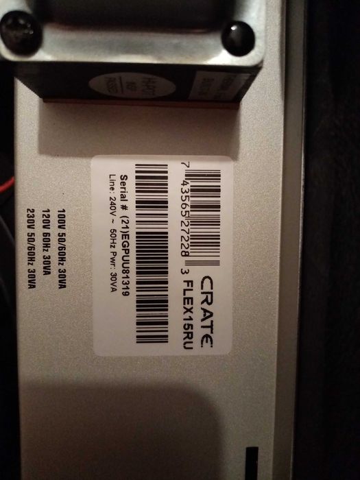 Amplificador Crate Flex 15RU