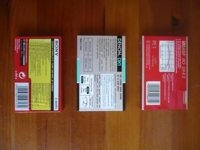 Cassetes audio ( novas )