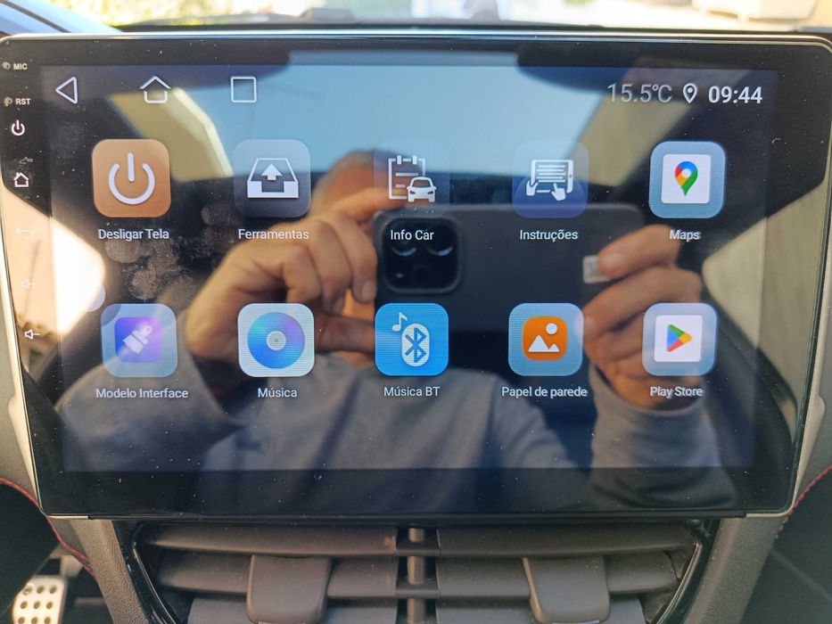 Radio Android 10polegadas 208 2008 com modura