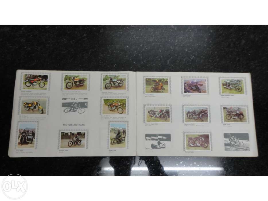 Caderneta de cromos Motorismo (COMPLETA)