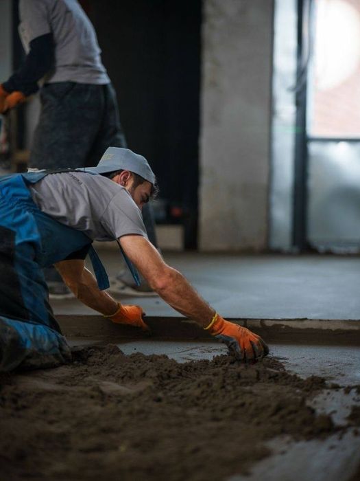 Машинная штукатурка стен Николаев стяжка мягкая кровля и профнастил