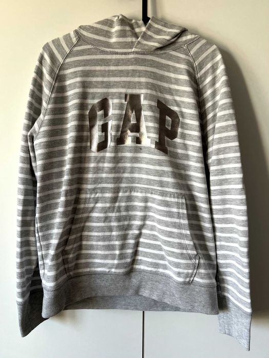 Bluza w paski GAP z kapturem
