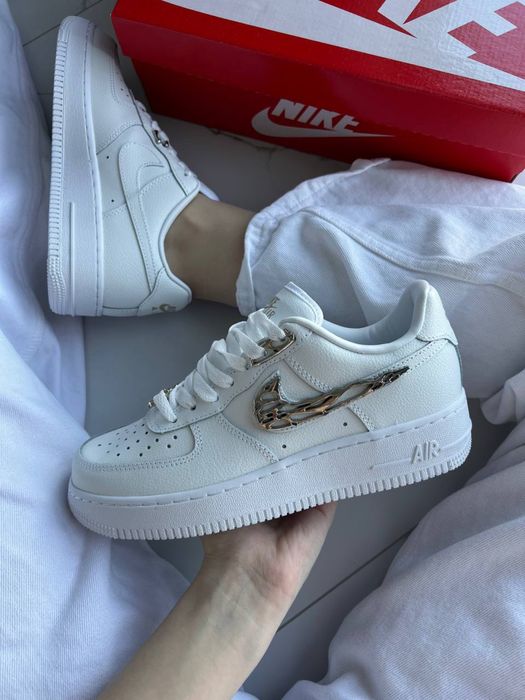 Nike Air Force 1 Low Molten Metal Silver White , найк Аір Форси