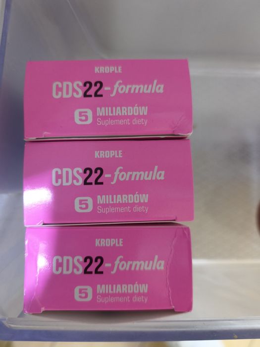 3 opakowania cds22