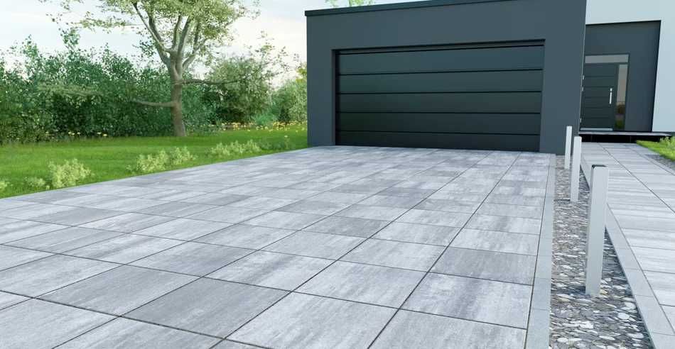 Płyta tarasowa, podjazdowa Bosso 60x60 gr.8 cm Polbruk śląskie, ślask