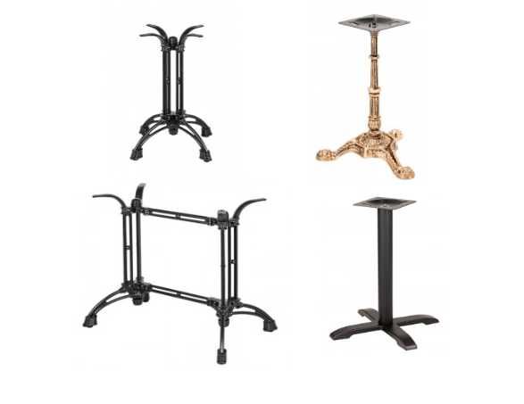 Опоры для столов металлические чугунные Подстолья