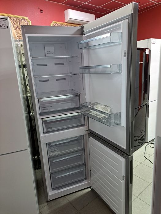 Сток Стильний холодильник Samsung wst43e нержавійка NoFrost Гарантія