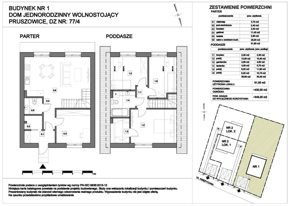 Nowoczesny bliźniak z cegły ręcznie formowanej!