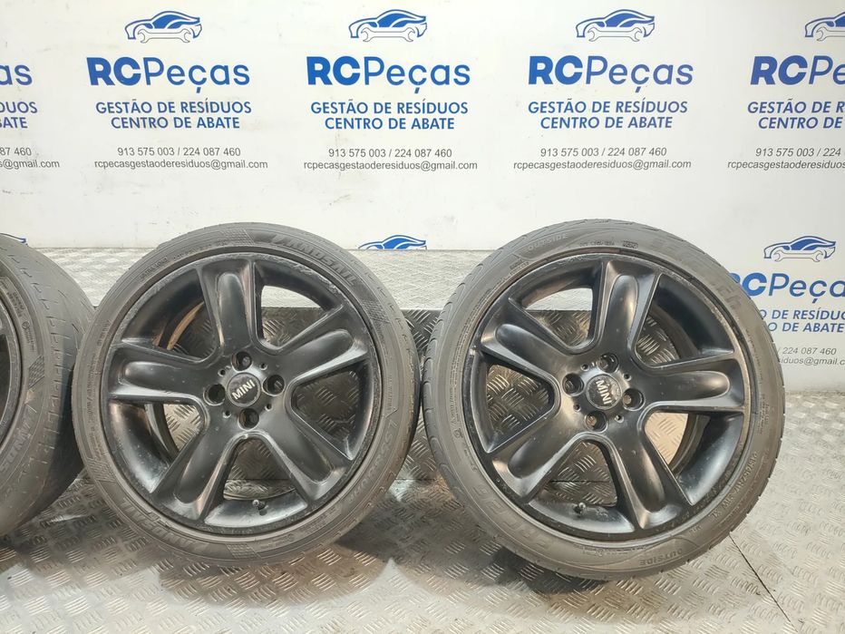 Conjunto de jantes 17 originais BBS 4474 Mini Cooper S R56 7J ET48