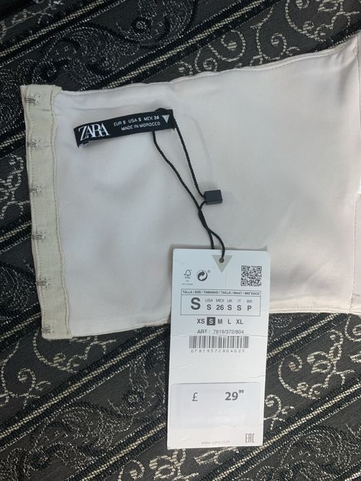 Корсет сатиновий zara розмір с