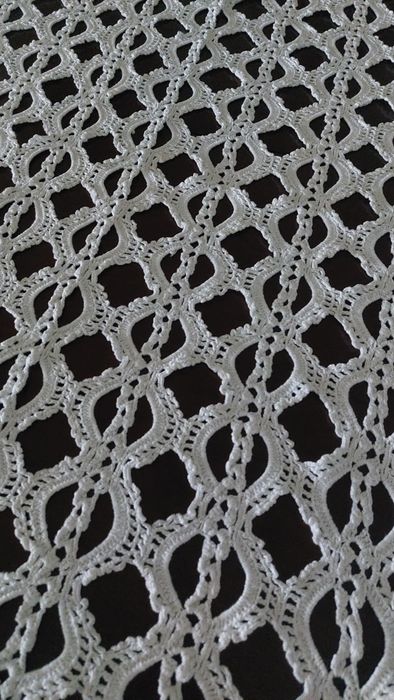 Handmade single-bed bedspreads in linen crochet