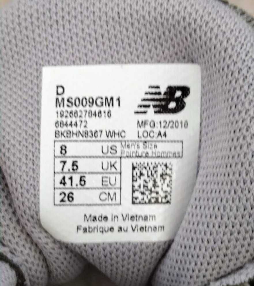 New Balance 009 MS009WB1 MS009GM1 2 1 899 Olx