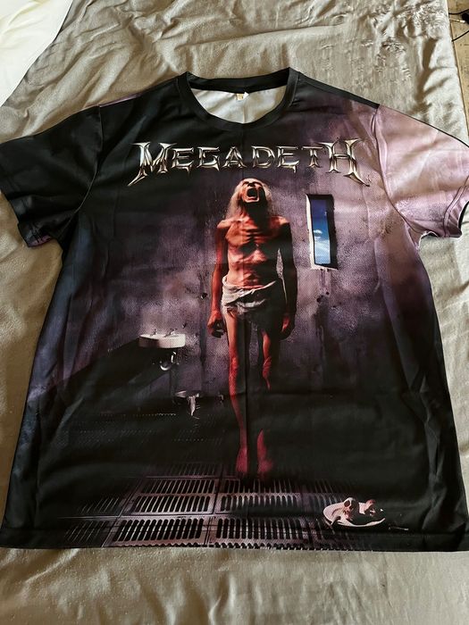 Unikatowa Koszulka Megadeth Countdown to Extinction