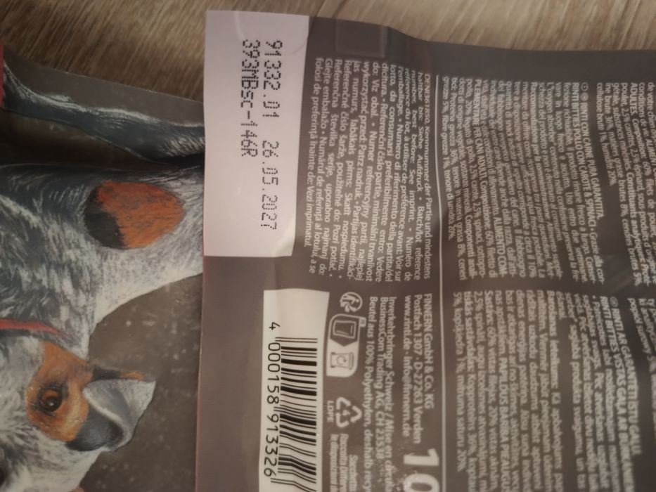 Przysmaki dla psa RINTI Extra Bits, 100 g