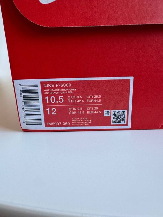 Кросівки кроссовки чоловічі Nike P-6000 44,5р