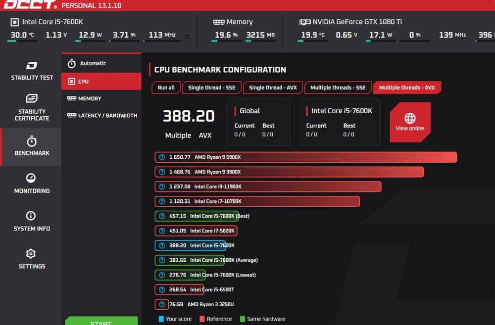 Ігровий комплект Gigabyte GA-B250M-D3H s1151 intel core I5 7600k 16 gb
