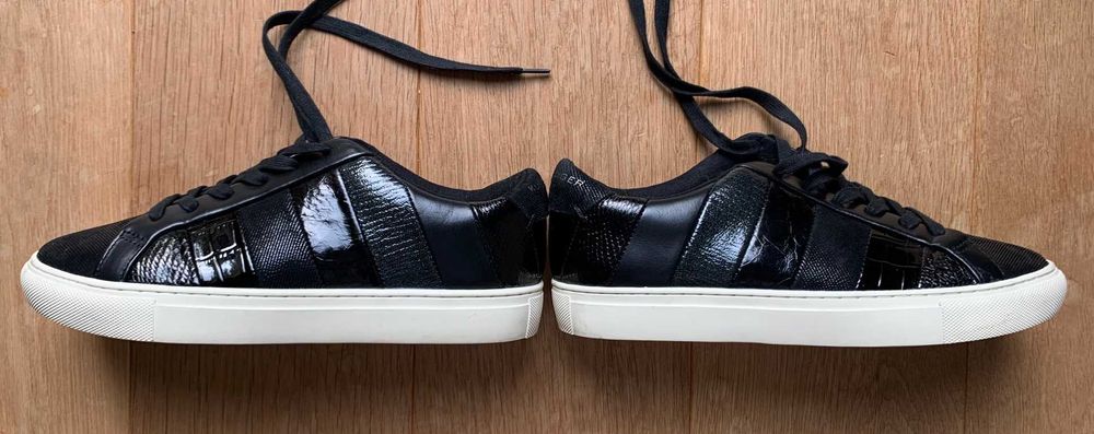 Sneakersy z naturalnej skóry Kurt Geiger London. Rozmiar 38,5