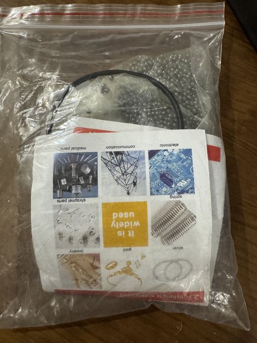 Tambor para polimento e limpeza se joias - Novo