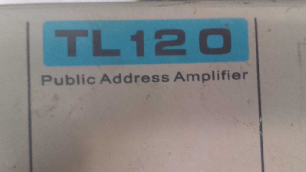 amplificador acústica TL120.