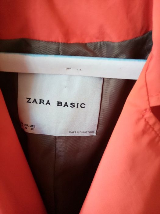 Płaszcz wiosenny Zara Basic