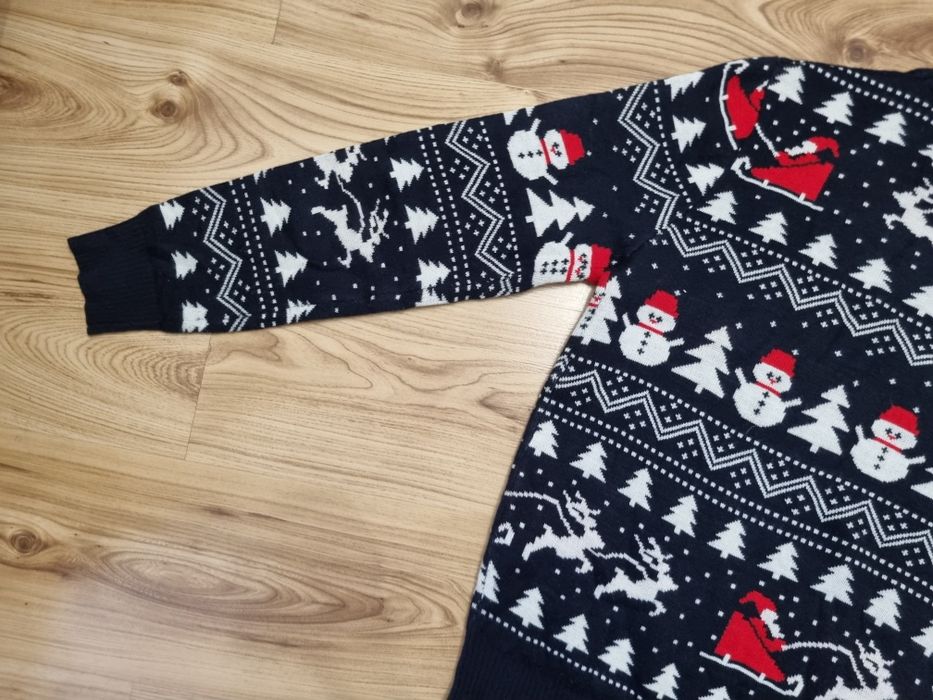 Sweter swetr świąteczny Jule M 38 uniwersalny