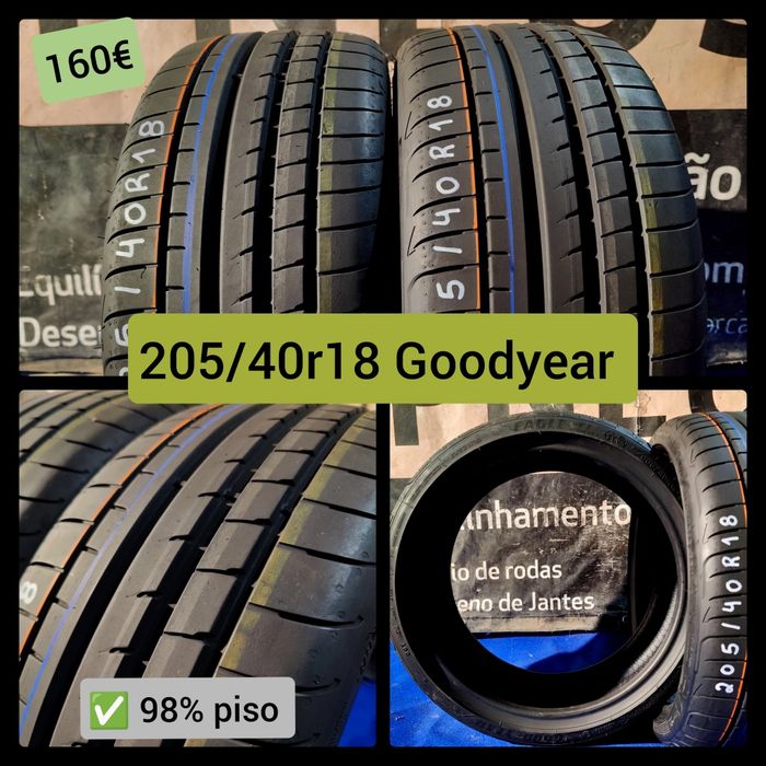 Pneus usados 205/40r18 215/45r18