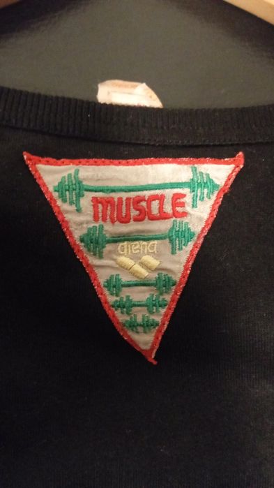 Manga cava musculação ARENA vintage