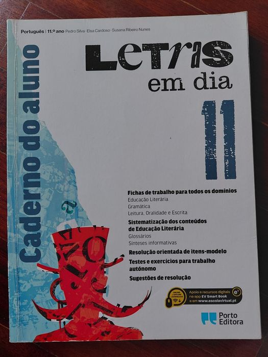 Caderno do aluno - Letras em dia - Português - 11.° ano