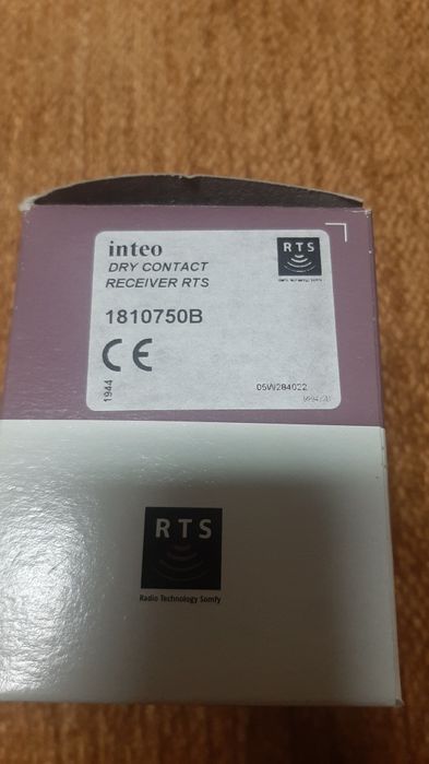 Comandos e receptores  RTS Somfy