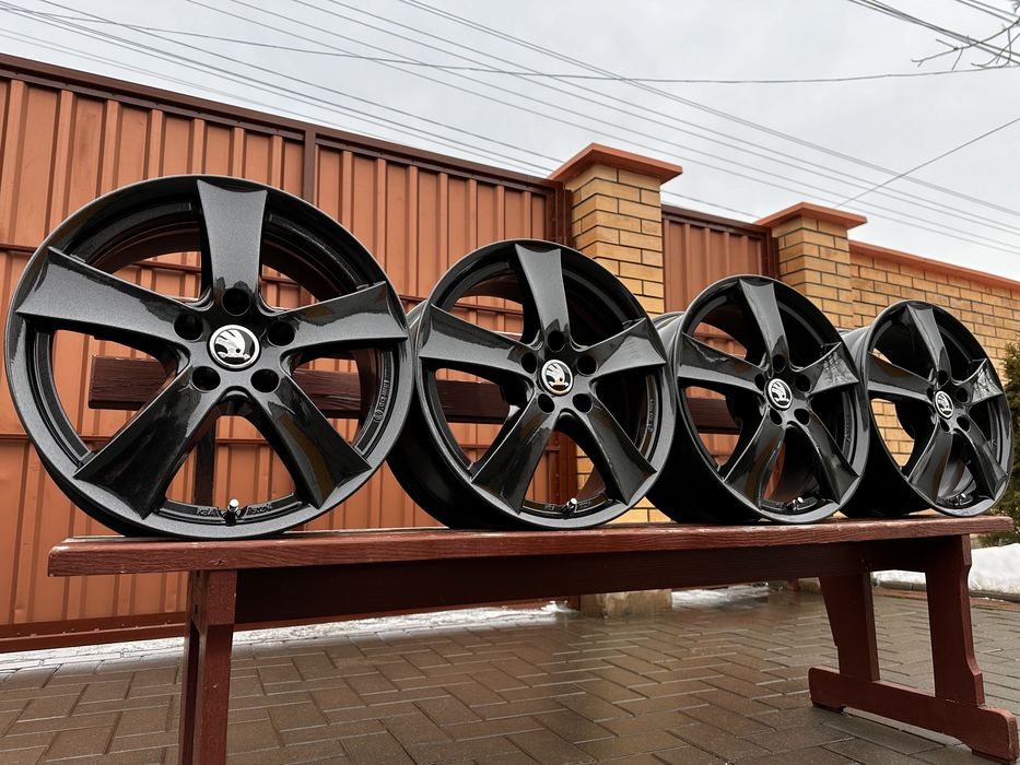Диски R17 5.112 ET45 7J ЦО57.1 шкода а5 фольксваген т4 каді