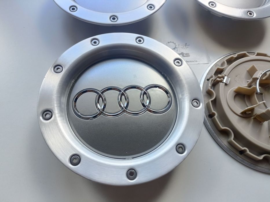 Centro Centros de jante / Centros de Roda / Calotas Tapa Cubos Audi 146mm