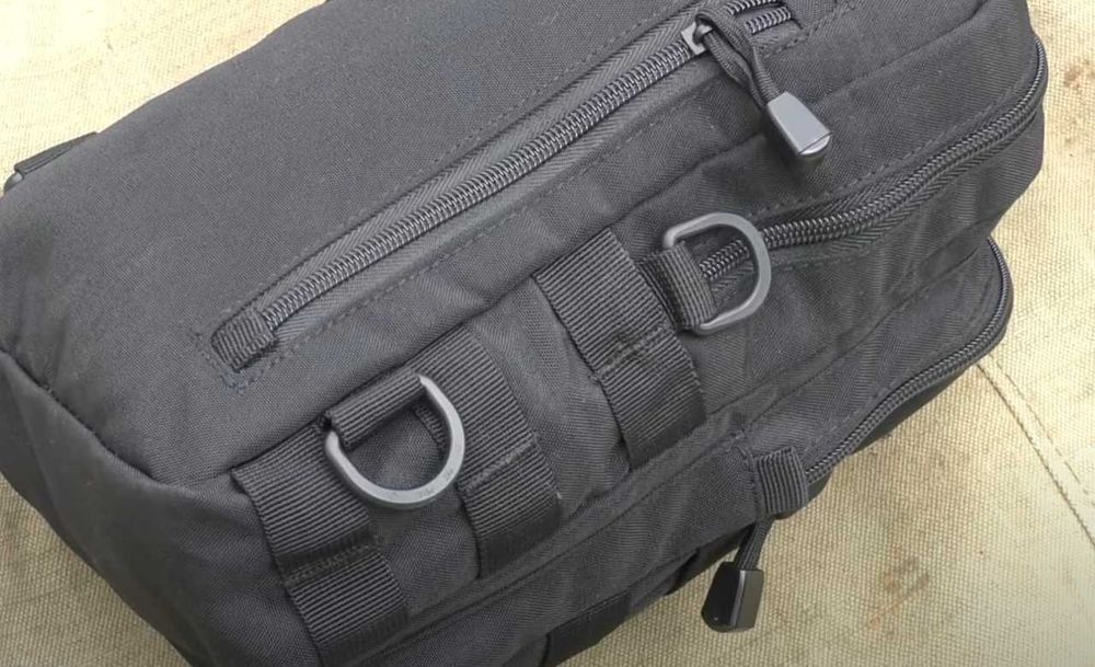 Тактическая сумка через плечо M-TAC ASSISTANT BAG RANGER наплечная армейская Черный