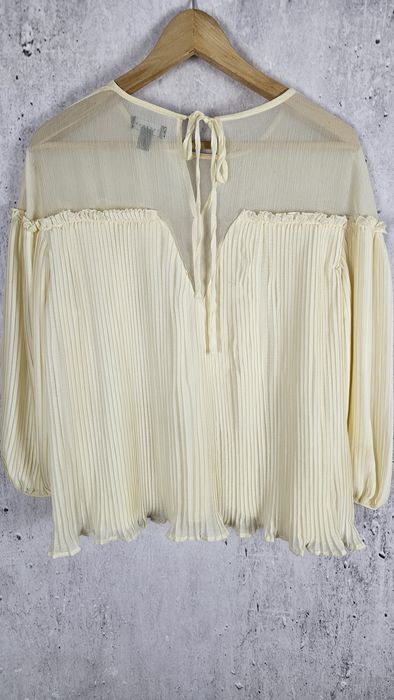 Bluzka damska plisowana r 40 L Topshop