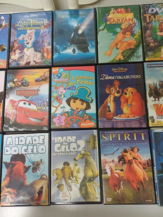 Filmes de Banda Desenhada DVD`s 33 unidades