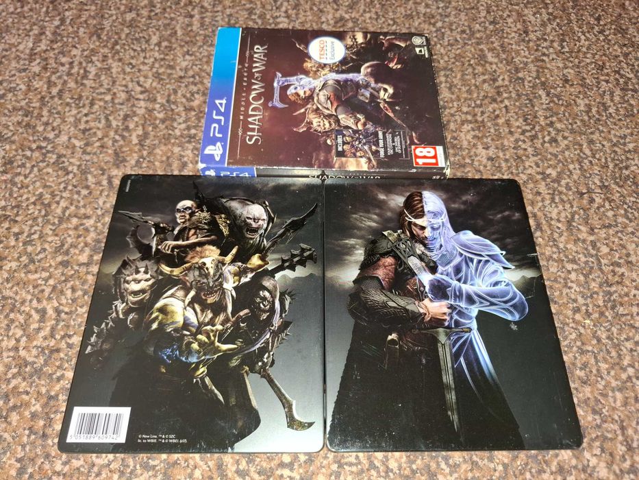 Middle Earth Shadow of War Tesco Exclusive Stelbook Edition - Sony PS4