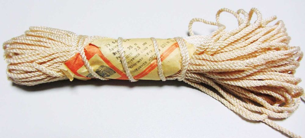 капроновый тросик шнур капроновый шнур плетеный полиамидный